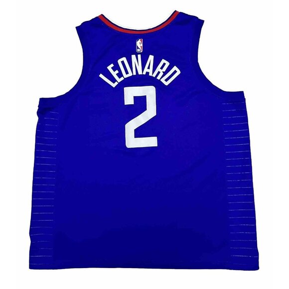 Kawhi Leonard #2 LA Clippers Blue Nike Dri-fit NBA Swingman Jersey Men’s XXLarge - Picture 2 of 6
